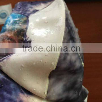 Full Color Whole Cap Printing Colorful Silicone Swimming Cap photo-6