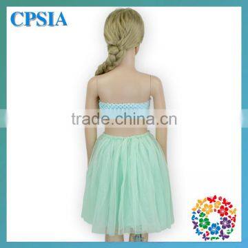 2015 New Arrival Beautiful Tutu Skirt For Wholesale 3 Layers Children Tulle Skirt photo-5