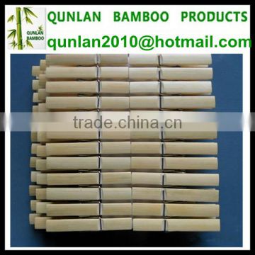 Natural Bamboo Cloth Clips