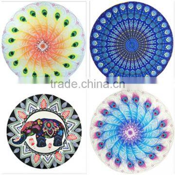 Wholesale Printed Microfiber Yoga Sport Towels Custom Microfibre Sublimated Beach Towel photo-6