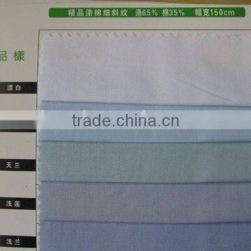 t/c 65/35 high density poplin fabric