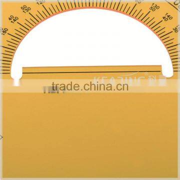 Kearing Plastic 45cm FRENCH CURVE RULER / Economical Garment Rulers With Protractor # 6045B photo-4