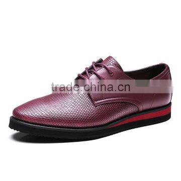 best quality genuine leather casual shoes fashion for men brand china factory, top grade hot sell black leather shoes casual