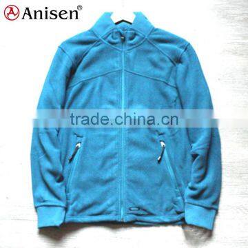 china garments factory navy fleece hoodies men coats