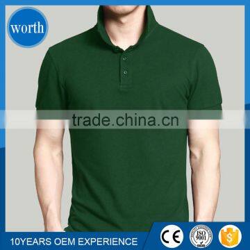 Custom Solid Color Men's Polo Shirt Uniform Polo T Shirt Wholesale In China photo-5