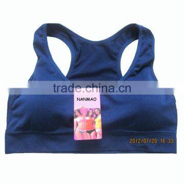 2014 New Women's Sports Bras Shapewear Seamless Yoga Exercise Walk Lady Underwire Top