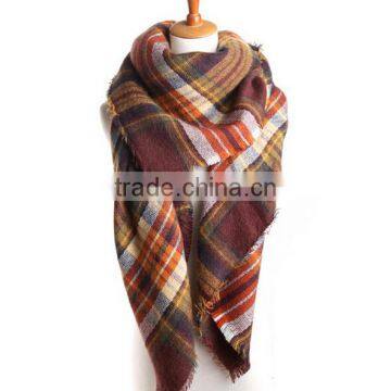 best-selling plaid pashmina shawl scarf tartan plaid scarf