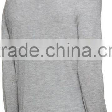 2016 Latest Mens Grey Cashmere Cardigan Sweaters photo-3