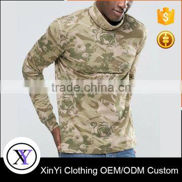 Fashion custom high quality cheap wholesale camo long sleeve t shirts
