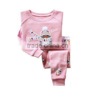S32657W Boutique Childrens Clothes Sets Boys Pajamas Long Sleeve Children Sleepwear 100% Cotton Kids Pyjamas photo-4