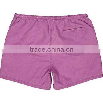 2016 Stylish Quality 100%cotton Men Plain Sweat Shorts Beach Swim Shorts photo-2