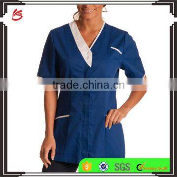 Wholesale custom made Fashionable Hospital Nursing Medical Uniform Design Comfortable cotton hospital scrubs