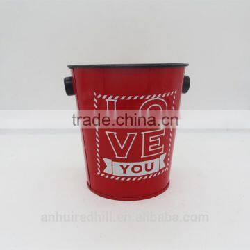Custom Ice Bucket Tin Boxes for Storage With Handle