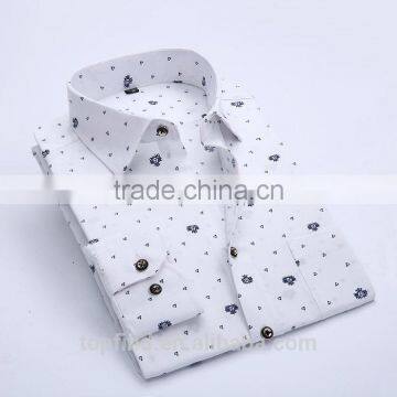 Yiwu Factory OEM High Quality Cotton Shirt Elegant for Men 2016 photo-4