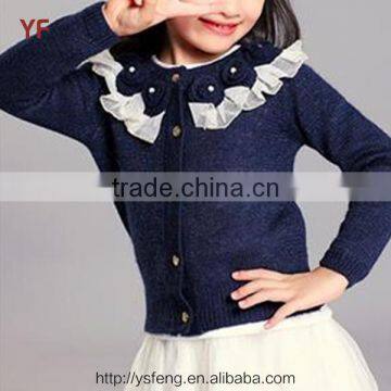 Hand Knitted Girls Cardigan photo-4