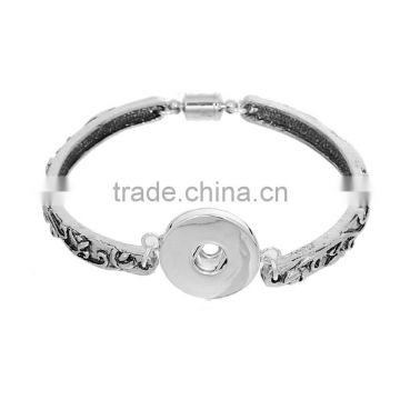 Snap Button Bracelets Charm Bracelets Woman