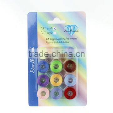 New Arrival Type A 12 Prewound Machine Embroidery Thread Bobbins Thread for Brother Embroidery Machine photo-2