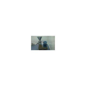 304 SUS Horizontal Colloid Mill Machine / Colloid Grinder Water Cooled