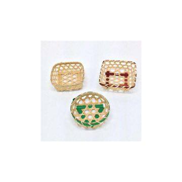 mini bamboo basket