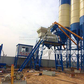 HZS75 concrete batching plant