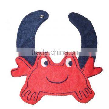 fancy crab cotton infant bandana bibs