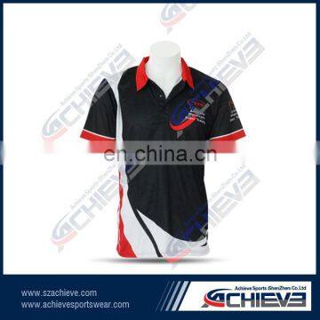 100% polyester custom design cricket jerseys pattern