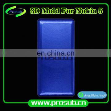 3D sublimation mobile phone case cover aluminum injection mould for Prosub-Nokia5