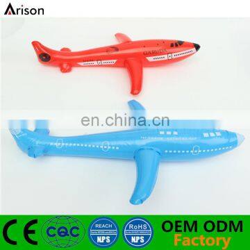Factory customizable inflatable plane toy inflatable aircraft model for kids