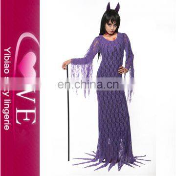 Carvinal Night Purple Devil Sexy Evil Queen Diamond Costume