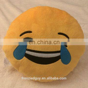 wholesale Laugh tear emoji pillow