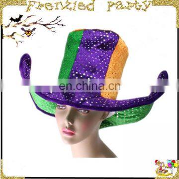 wholesale Mardi Gras Hurricane top hat