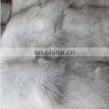 high quality blue fox fur plate