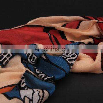 Inner Mongolia Thin Style Worsted 200s Pashmina Print Shawl Autumn Winter Women Warm Infinity Cashmere Scarf