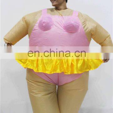 HI CE Funny Inflatable Fat Man Costume for Sale in Dancing photo-2