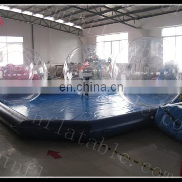 Large inflatable adult swimming pool pvc tarpaulin water pool, water bubble ball pool