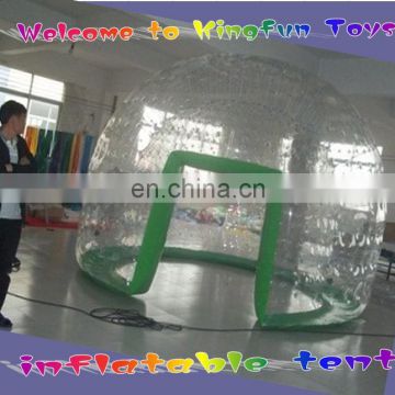 Double layer clear show/exhibition/display inflatable air room