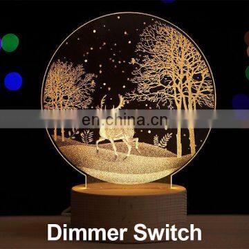 2017 Remote Control Switch Creative lamp,Christmas gift desk lamp,Night Lamp Desk Light