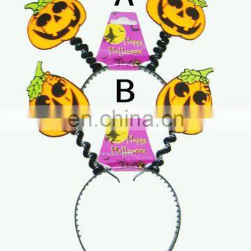 Non-woven pumpkin face halloween party craft haeadband for costumes set decoration