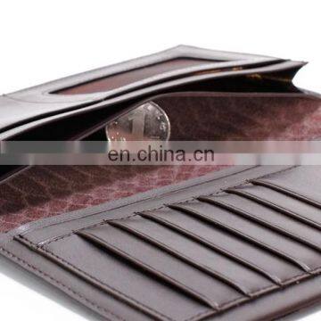 human leather wallet leather mens wallet pu wallet