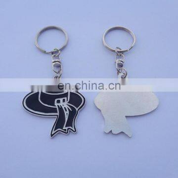 Imprint BZH Hat Design Metal Key Ring