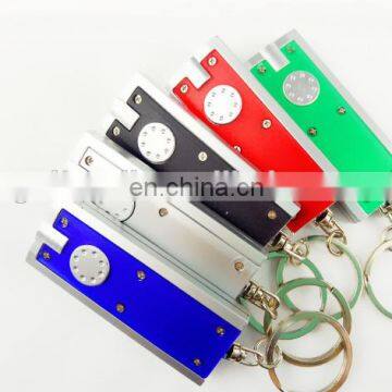 Promotional Gift LED Light Keychain, Creative Design Moulticolor Keychain, Factory Wholesale Plastic Keychain photo-2