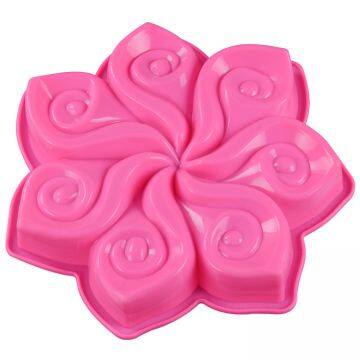 Free Sample Food Grade Silicone Cake Mould Baking Mousse Pudding Mould Tool