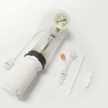 Balloon inflation device, PTCA inflator