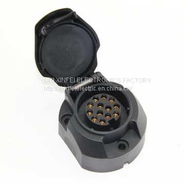 High qualiyt 13pin trailer socket  for truck