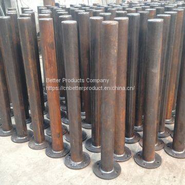 Traffic Steel Bollards With Pedestal or Not photo-3