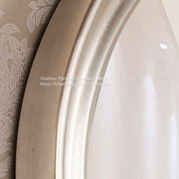 European-style Wall Mirror Bathroom Mirror Oval Bathroom Wash Mirror Decorative Mirror photo-4