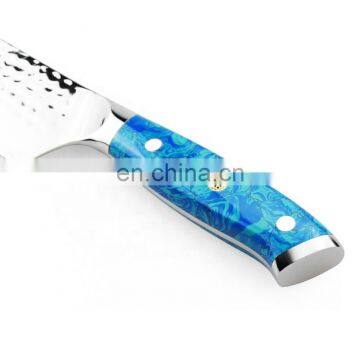 High Carbon Kitchen Knives Turquoise Handle 8 Inch Gyuto Japanese Chef Knife photo-6
