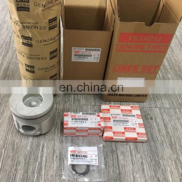 Wholesale 4HK1 6HK1 Direct Injection Piston Liner Kit For ISU-ZU Original Engine Repair Parts At Good Price