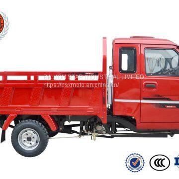 Lifan 250CC Heavy Loading Bajaj Tuk Tuk Half Cabin Three Wheel Motorcycle Tricycle