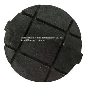 Braking pads for DBK pneumatic multiple disc brake